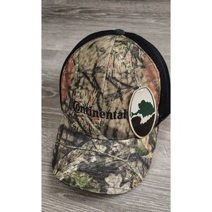 Mossy Oak Break-Up Camo Trucker Hat Mesh Back 6 Panel Port Authority Continental